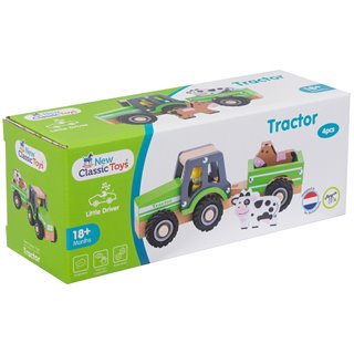 Tractor with trailer - animals